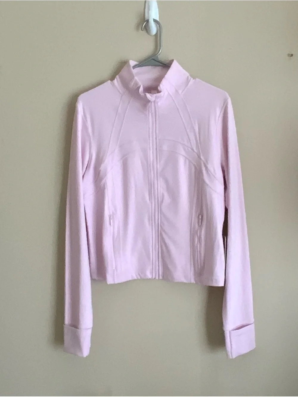 Brand New lululemon Define Crop Jacket - Meadowsweet Pink Size 14